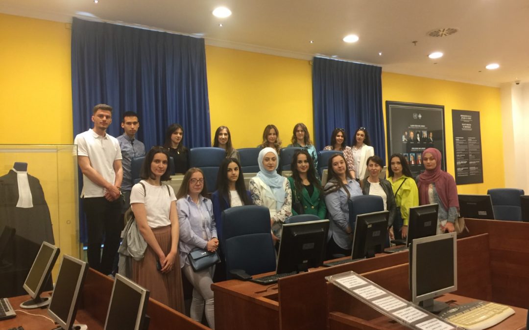 Studenti III godine Pravnog fakulteta Univerziteta u Zenici posjetili Informativni centar o MKSJ Sarajevo