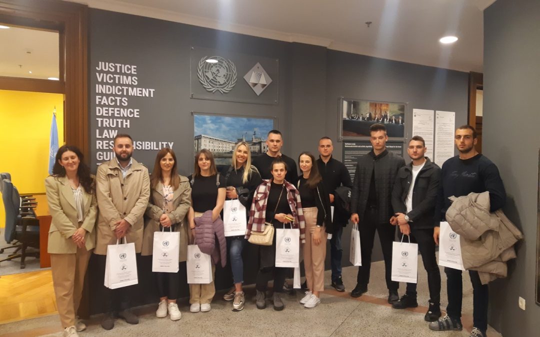 Studijska posjeta studenata FKKSS UNSA Informativnom centru Međunarodnog krivičnog suda za bivšu Jugoslaviju