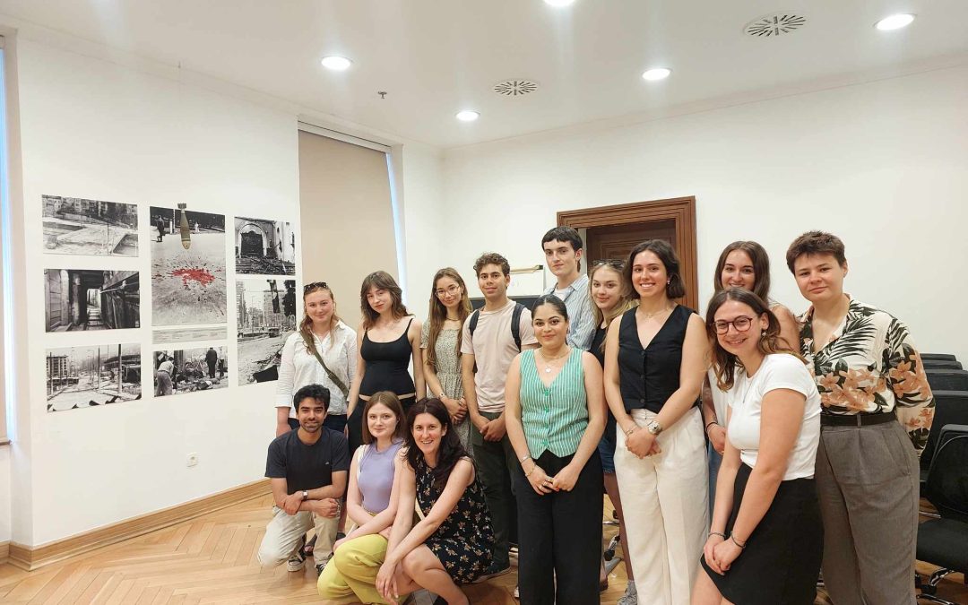 PCRC Interns had the opportunity to visit the Sarajevo Information Centre on the International Criminal Tribunal for the former Yugoslavia (ICTY)