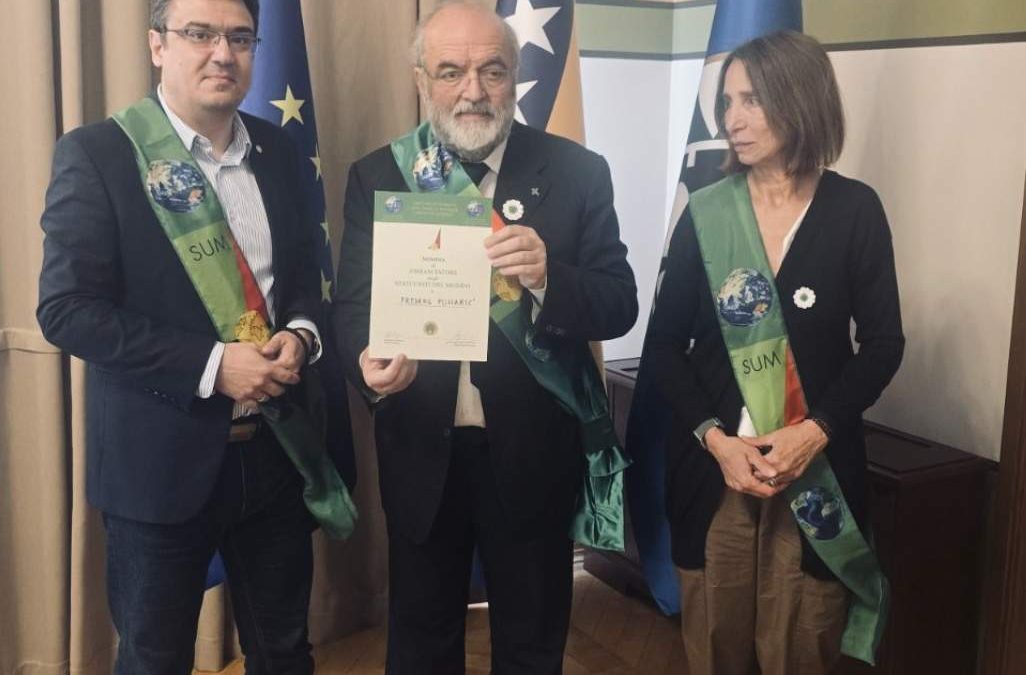 Gradonacelnik Puharić ugostio prof Michelea Capassa generalnog sekretara Ujedinjenih država svijeta