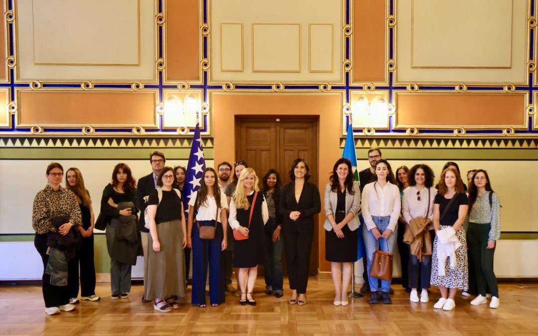 Deputy Mayor Džehverović Hosts International Lawyers and Hague Experts