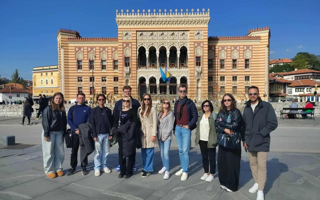 Studenti iz Poljske u pratnji profesora upriličili posjetu Informativnom centru Sarajevo i Vijećnici