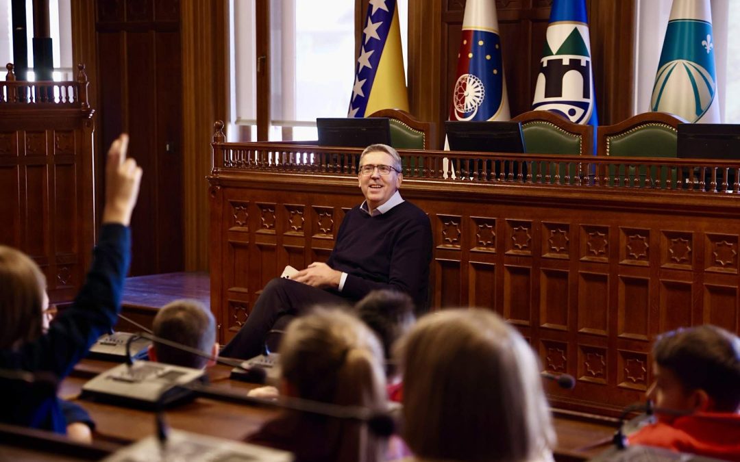 Učenici osnovne škole ”Grbavica II” posjetili sarajevsku Vijećnicu