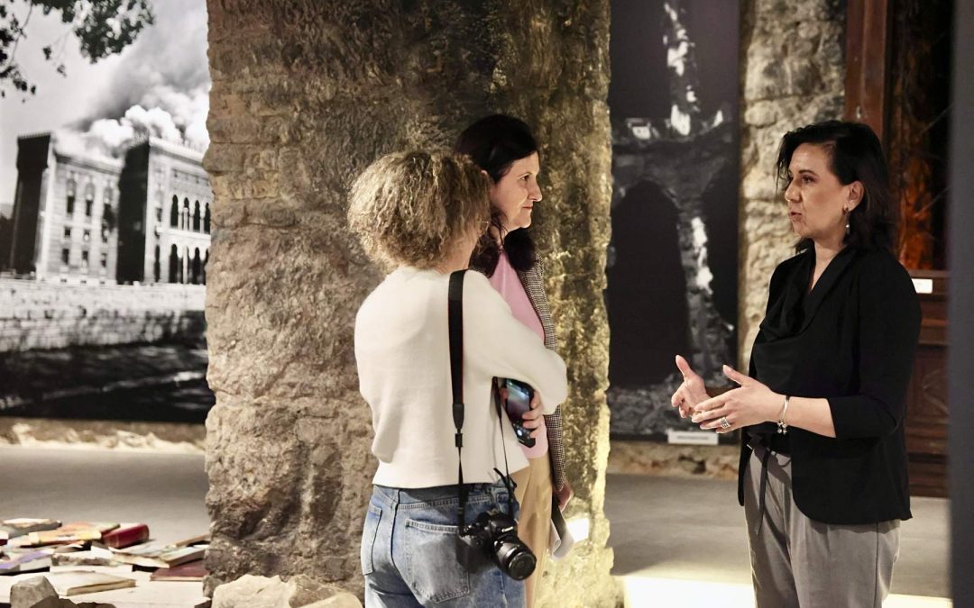 Zamjenica Džehverović primila novinarku koja namjerava napisati knjigu o sarajevskoj heroini Aidi Buturović